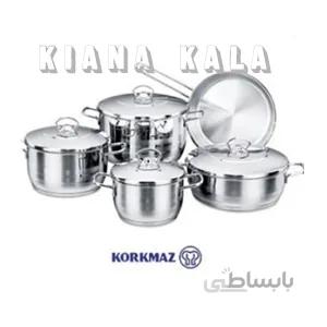 سرویس قابلمه استیل کرکماز مدل آسترا 1900