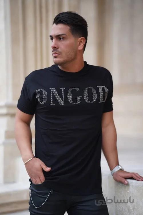 تیشرت مشکی ON GOD