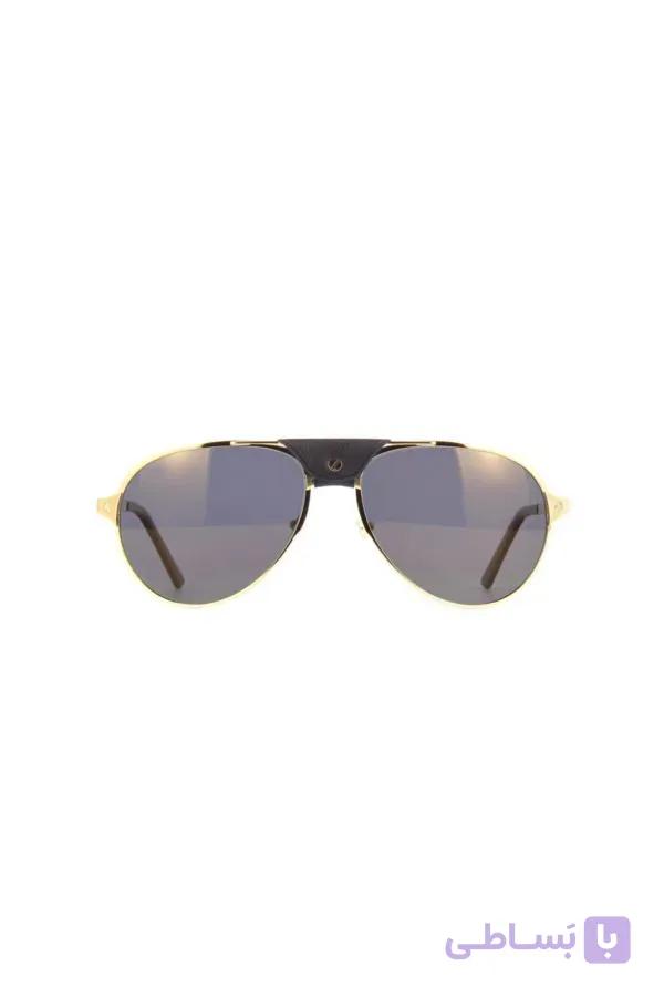 عینک آفتابی مردانه سال ۹۹ Cartier رنگ نقره ای کد ty67987604