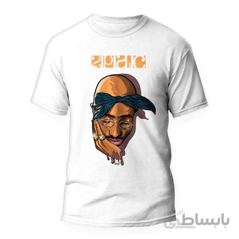 تیشرت طرح 2Pac