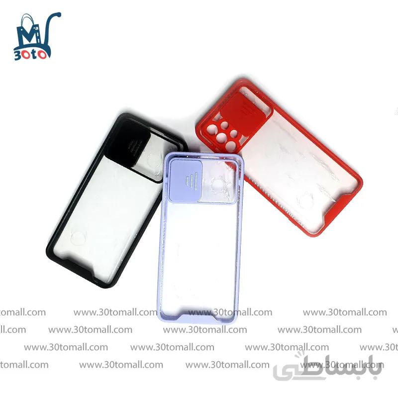 قاب شفاف ضربه گیر و محافظ لنزدار کشویی سامسونگ A32