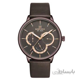 ساعت مچی عقربه ای مردانه نیوی فورس مدل NF3011M -CE-GY-D.BN