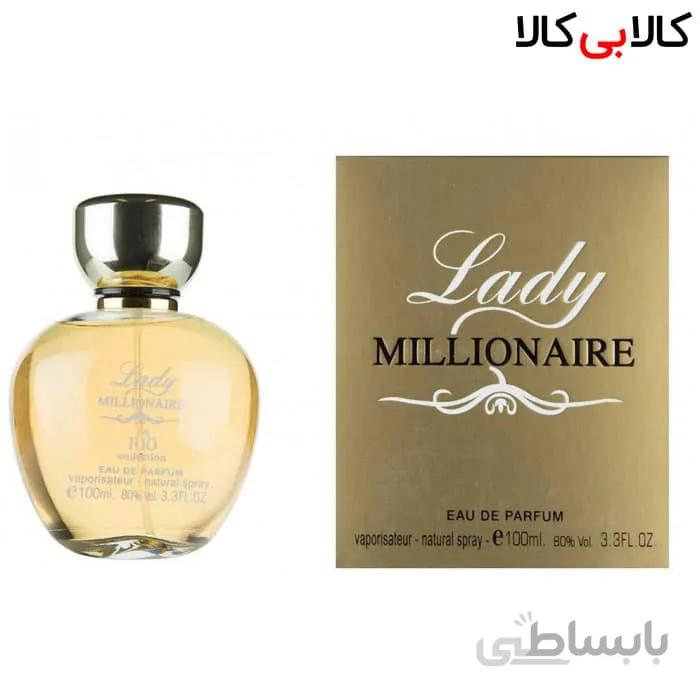 ادوپرفیوم ریو کالکشن لیدی میلیونر Rio collection Lady Millionaire زنانه حجم 100 میلی لیتر