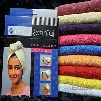 حوله سر رزین تاژ رنگ سرخابی