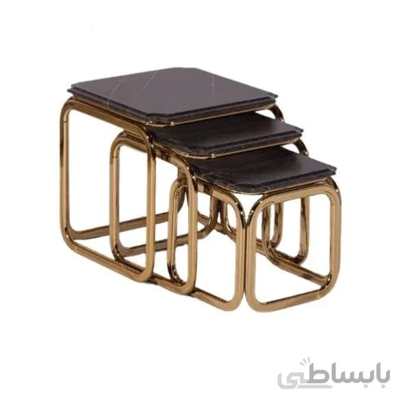 میز عسلی کد BL-654 مجموعه ۳ عددی
