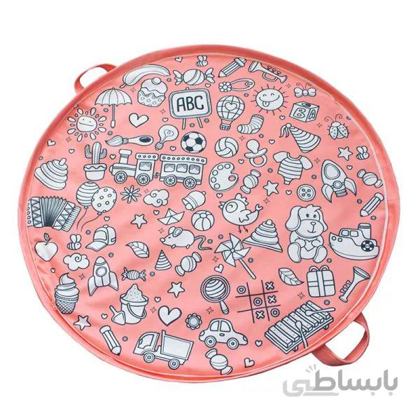تشک بازی مدل کیف شو صورتی نی نی شادی P-Toys