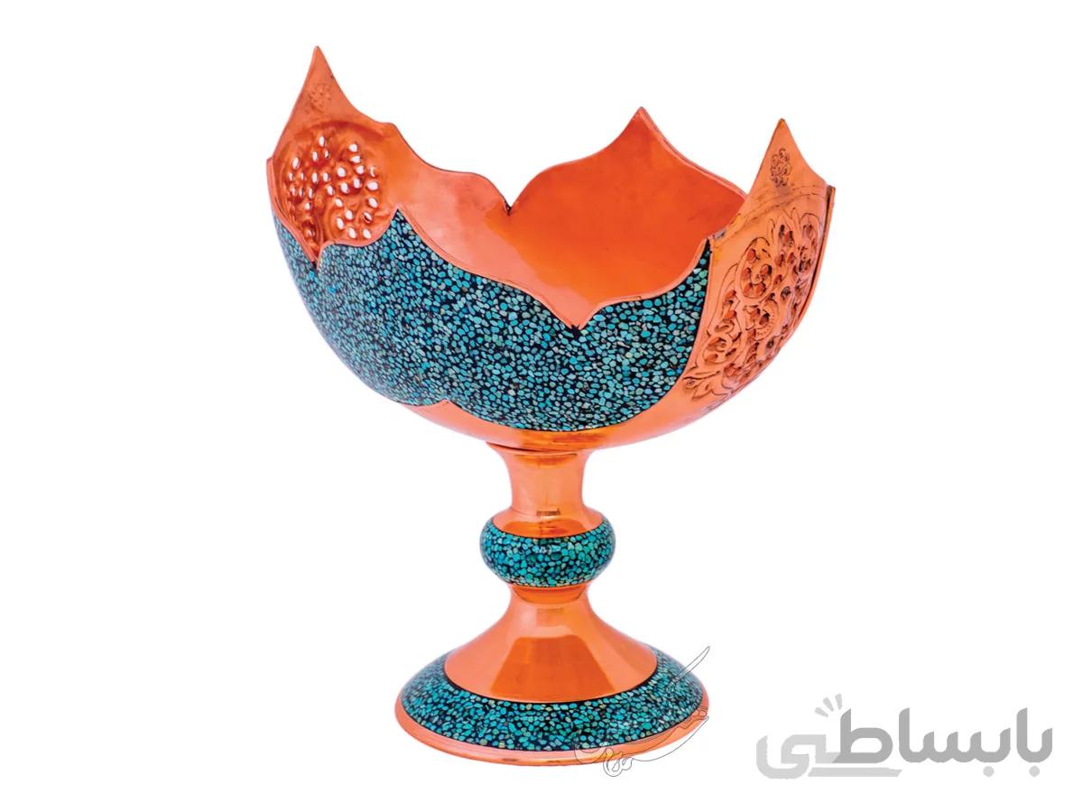 کشکول فیروزه کوبی و قلمزنی 25