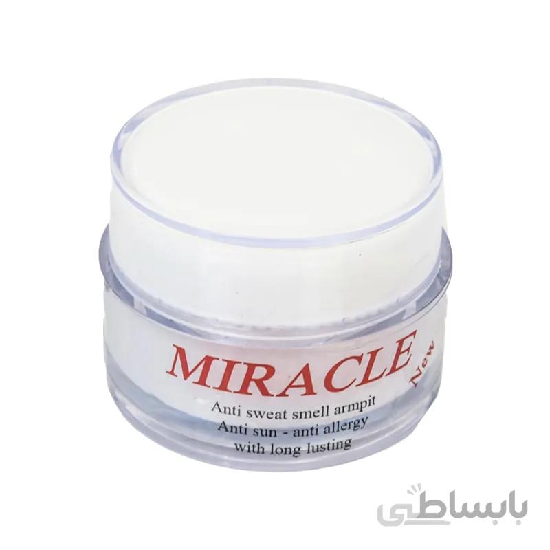 كرم ضد عرق میراکل Miracle ( ضد بو و ضد عرق ) حجم 50 ميل