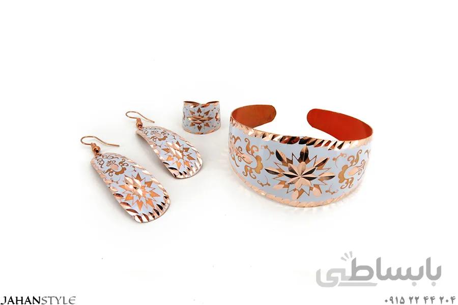 نیم ست مسی دخترانه و زنانه طرح فانتزی