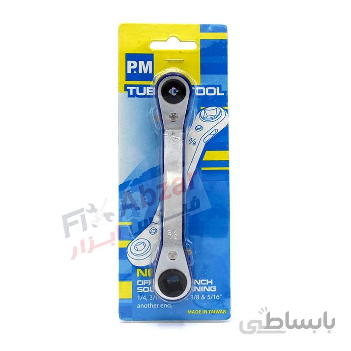 اچار چیلر P and M مدل 123 جغجغه ای ا Tube Ratchet Wrench PM Model 124