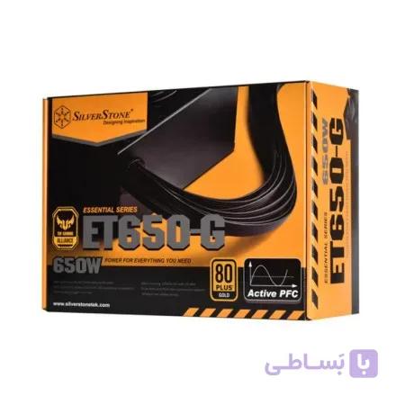 منبع تغذیه کامپیوتر سیلوراستون مدل Essential SST-ET650-G