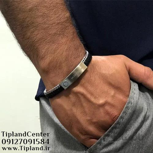 دستبند مونت بلان ا Mens MontBlanc Bracelet