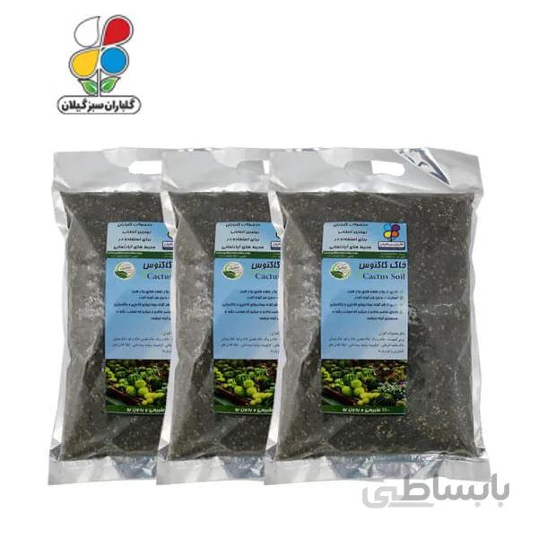 خاک کاکتوس 4 کیلوگرمی بسته سه عددی مدل GPS1