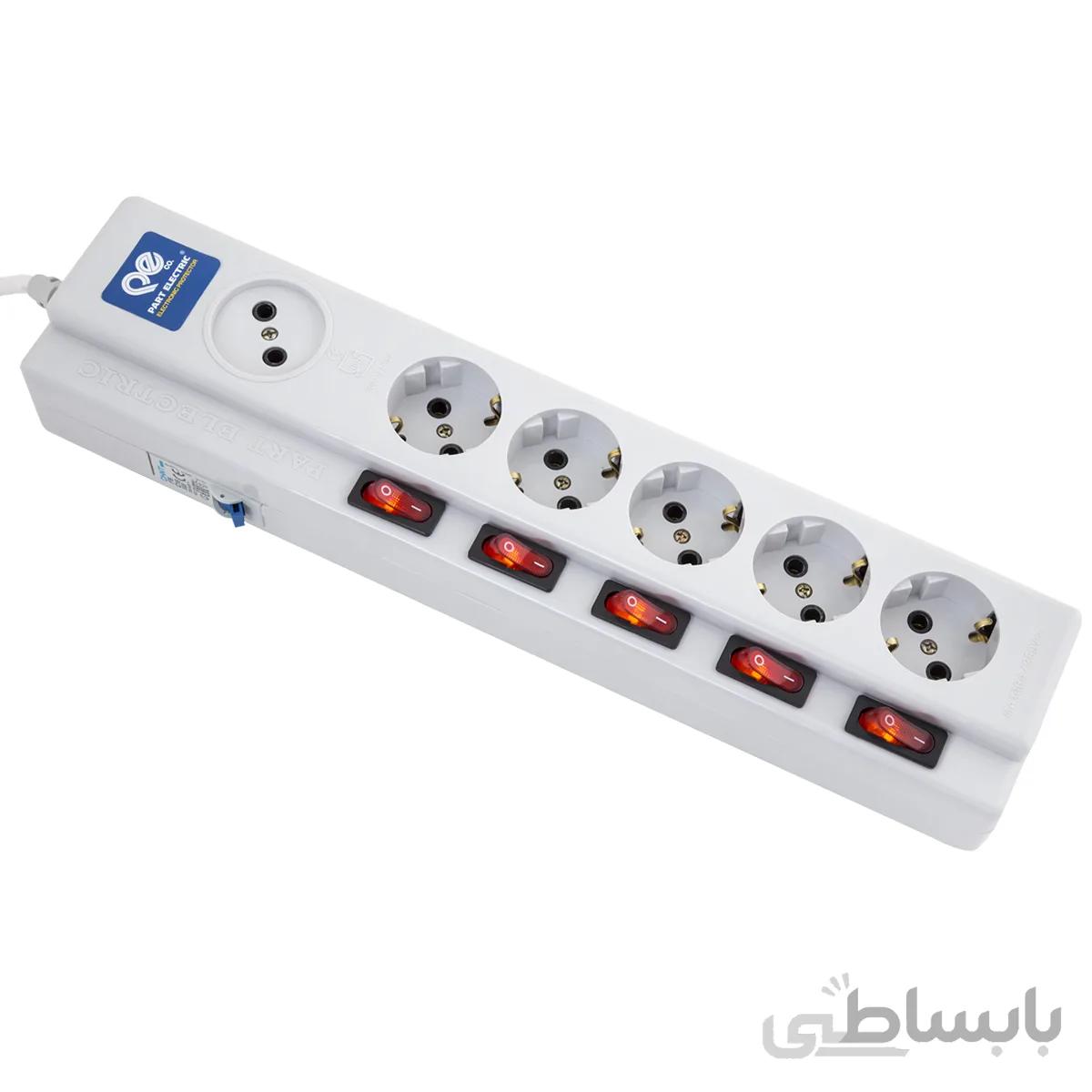 چند راهی 1+5 فیوزدار پارت الکتریک