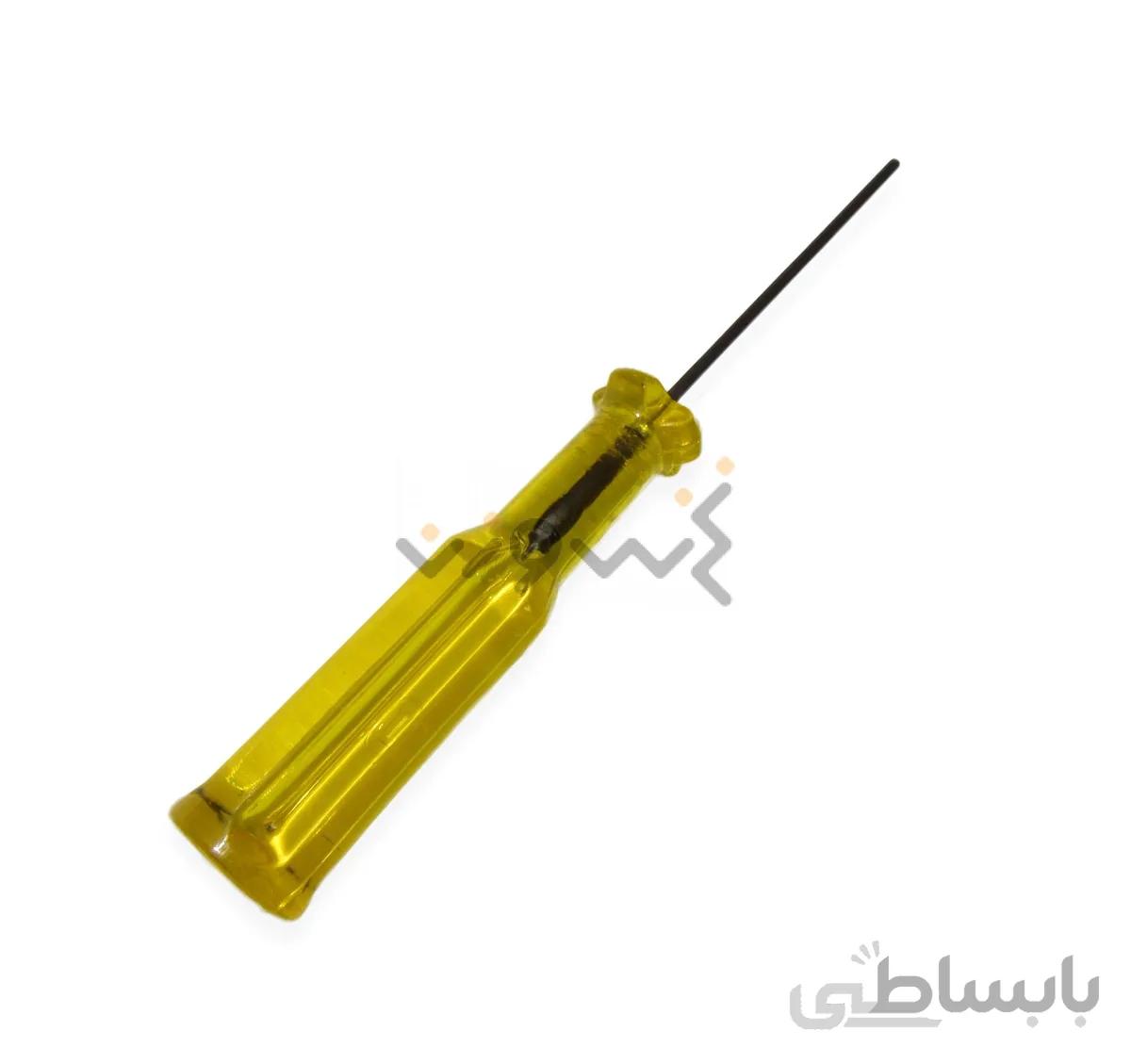 پیچ گوشتی آلن زیگزال (دسته زرد)