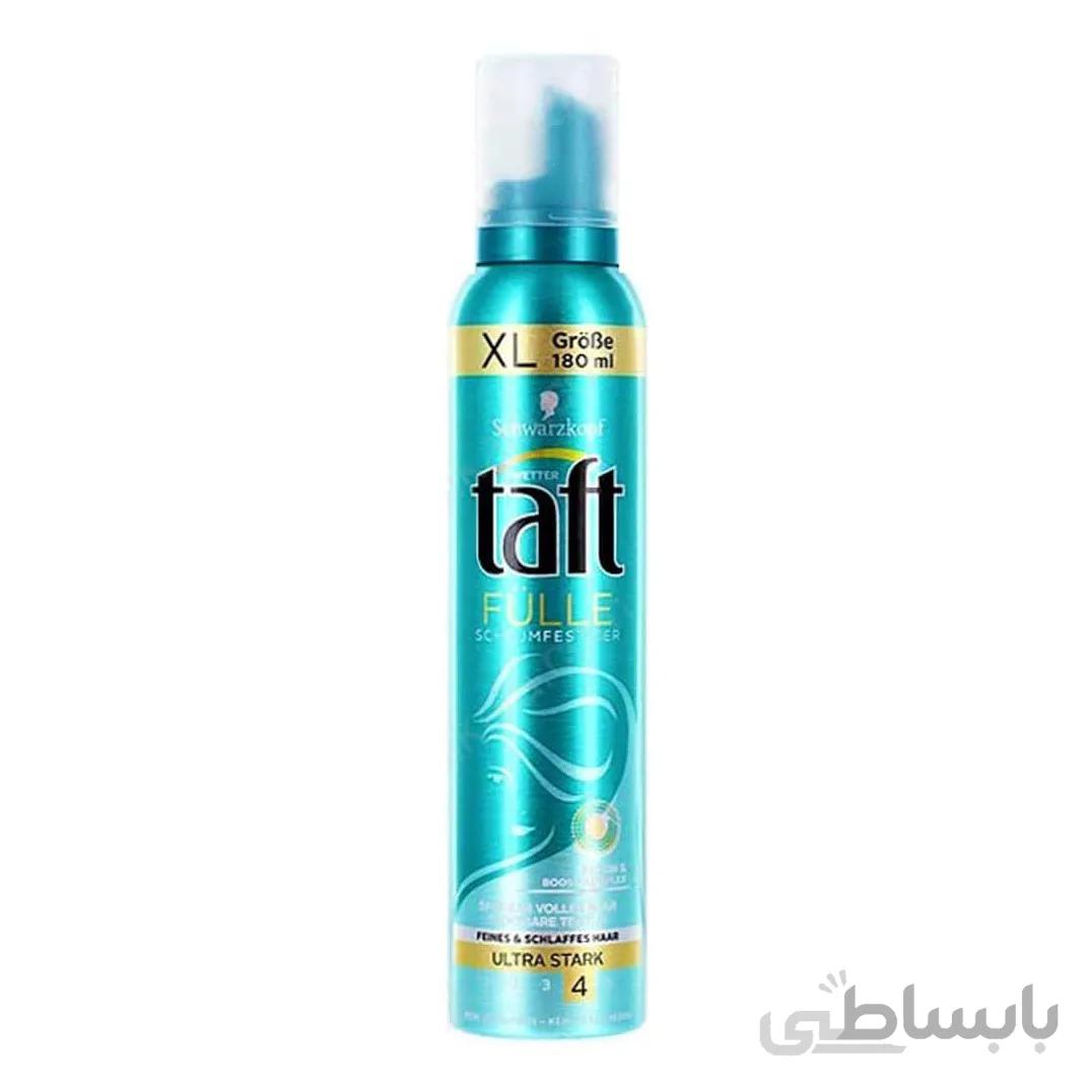 موس مو تافت مدل فول Taft Fulle Mousse Hair Styling Spray 180ml