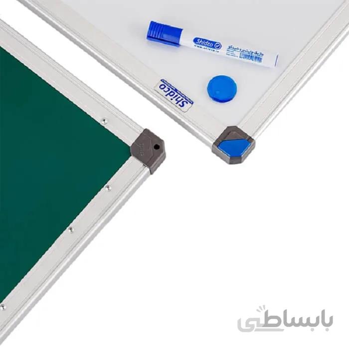 تخته وایت برد و گرین برد دورو سایز 70×50 شیدکو