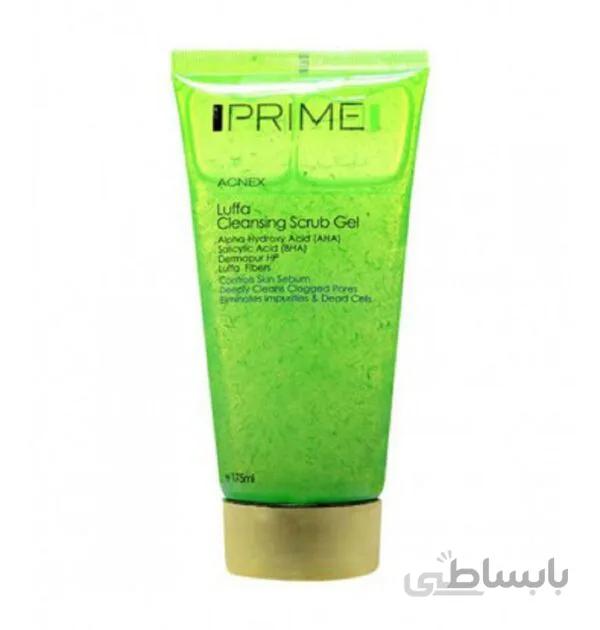 ژل پاک کننده اسکراب لوفا پریم ا prime luffa cleansing scrub gel PRIME