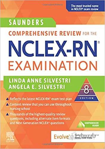 دانلود کتاب Saunders Comprehensive Review for the NCLEX-RN Examination (8th Edition) - Epub + Converted pdf