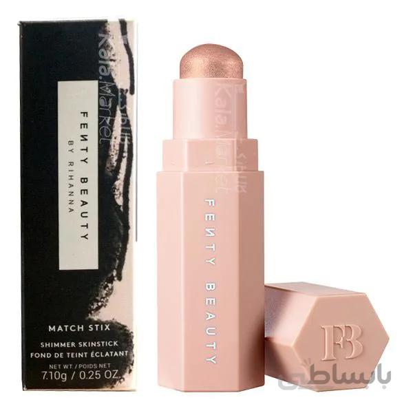 کانتور، هایلایتر، کانسیلر، برنزر و رژگونه قلمی فنتی بیوتی (FENTY BEAUTY Match Stix Shimmer & Matte)