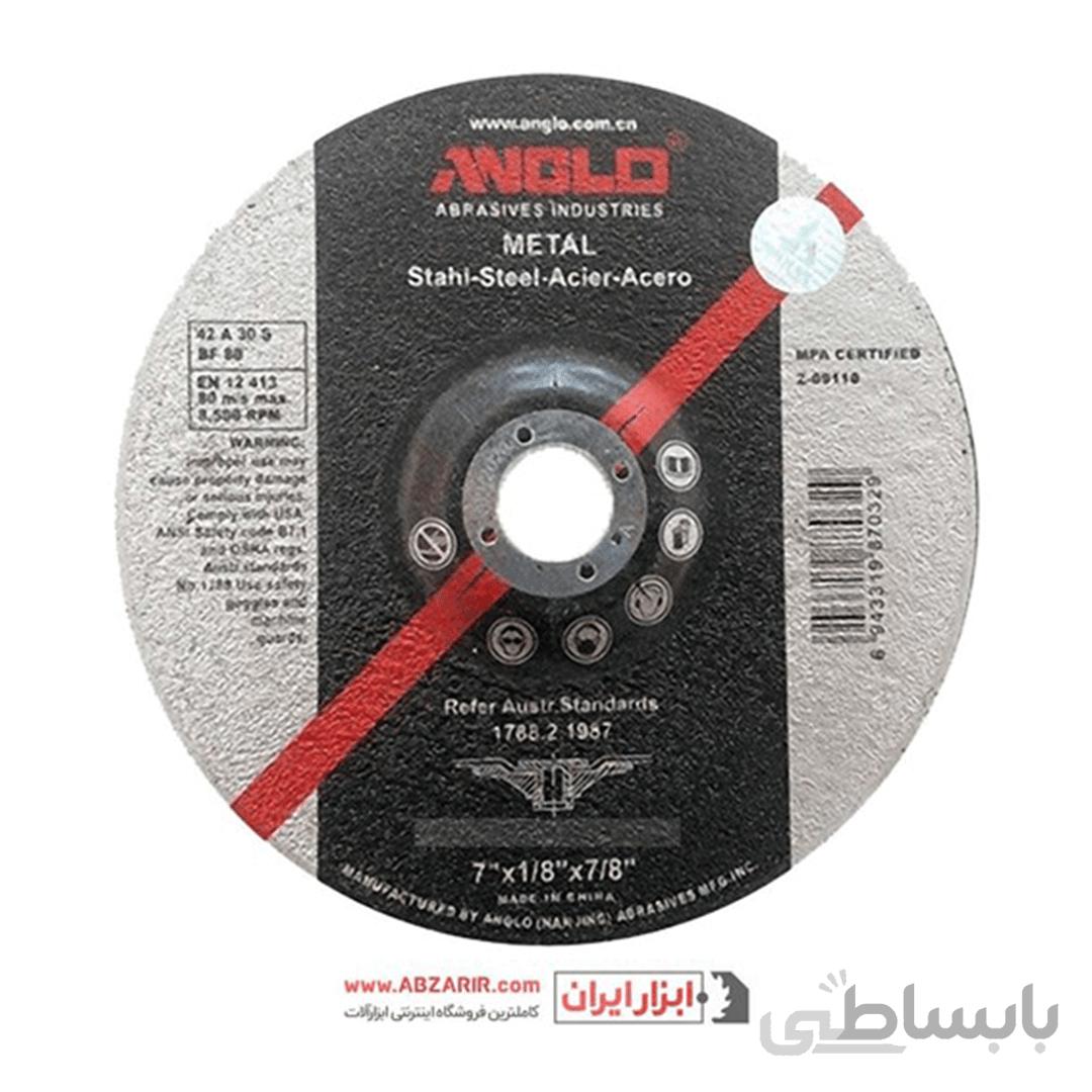 سنگ مینی برش (آهن و استیل) ۲۲٫۲*۳*۱۱۵ میلی متر آنجلو