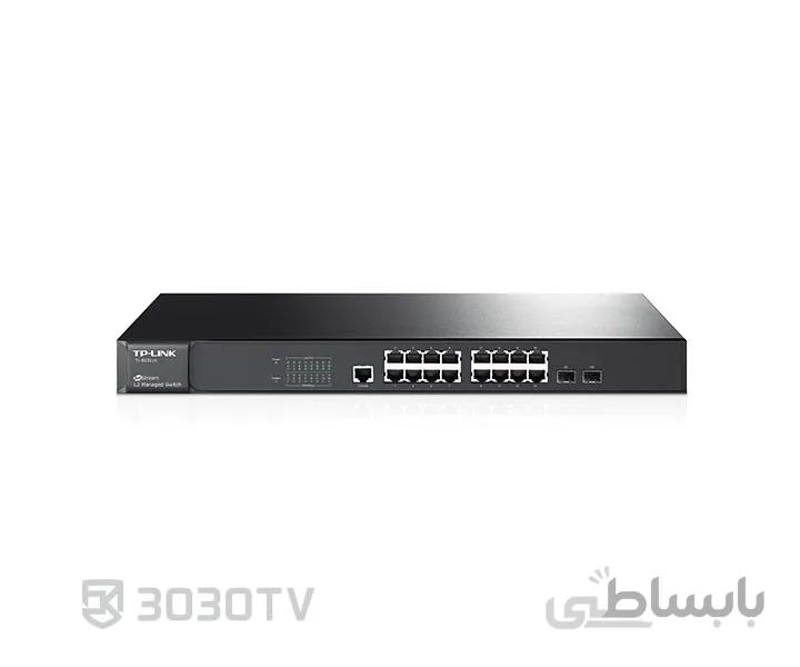 سوییچ شبکه گیگابایتی ۱۶ پورت تی پی لینک مدل TL-SG3216