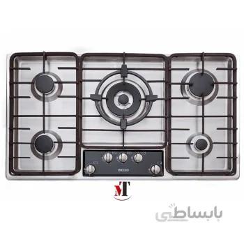 اجاق گاز ۵ شعله استیل البرز مدل S-5901 ا oven of Alborz Steel model S-5901