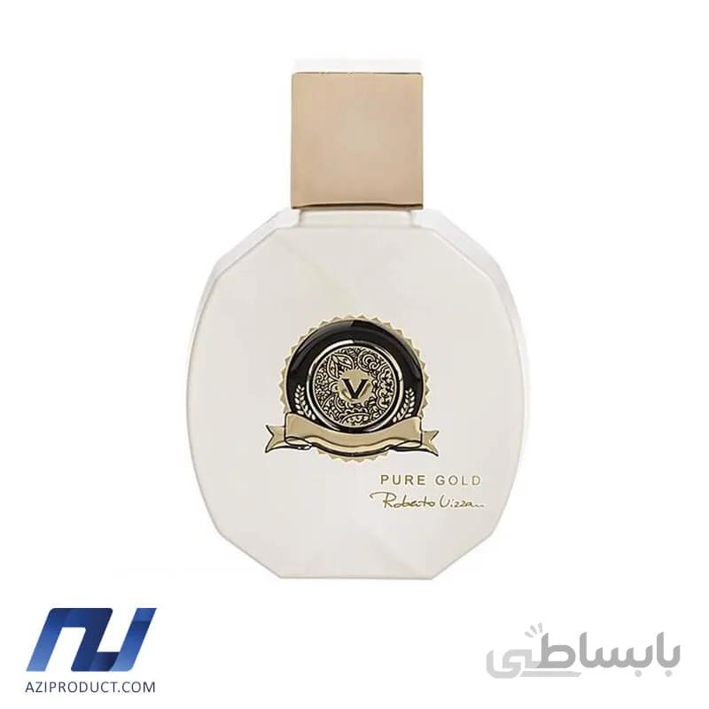 ادو پرفیوم زنانه روبرتو ویزاری مدل Pure Gold حجم 100 میل