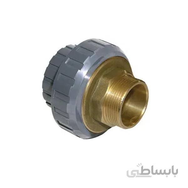 مهره ماسوره یکسر مغزی برنجی