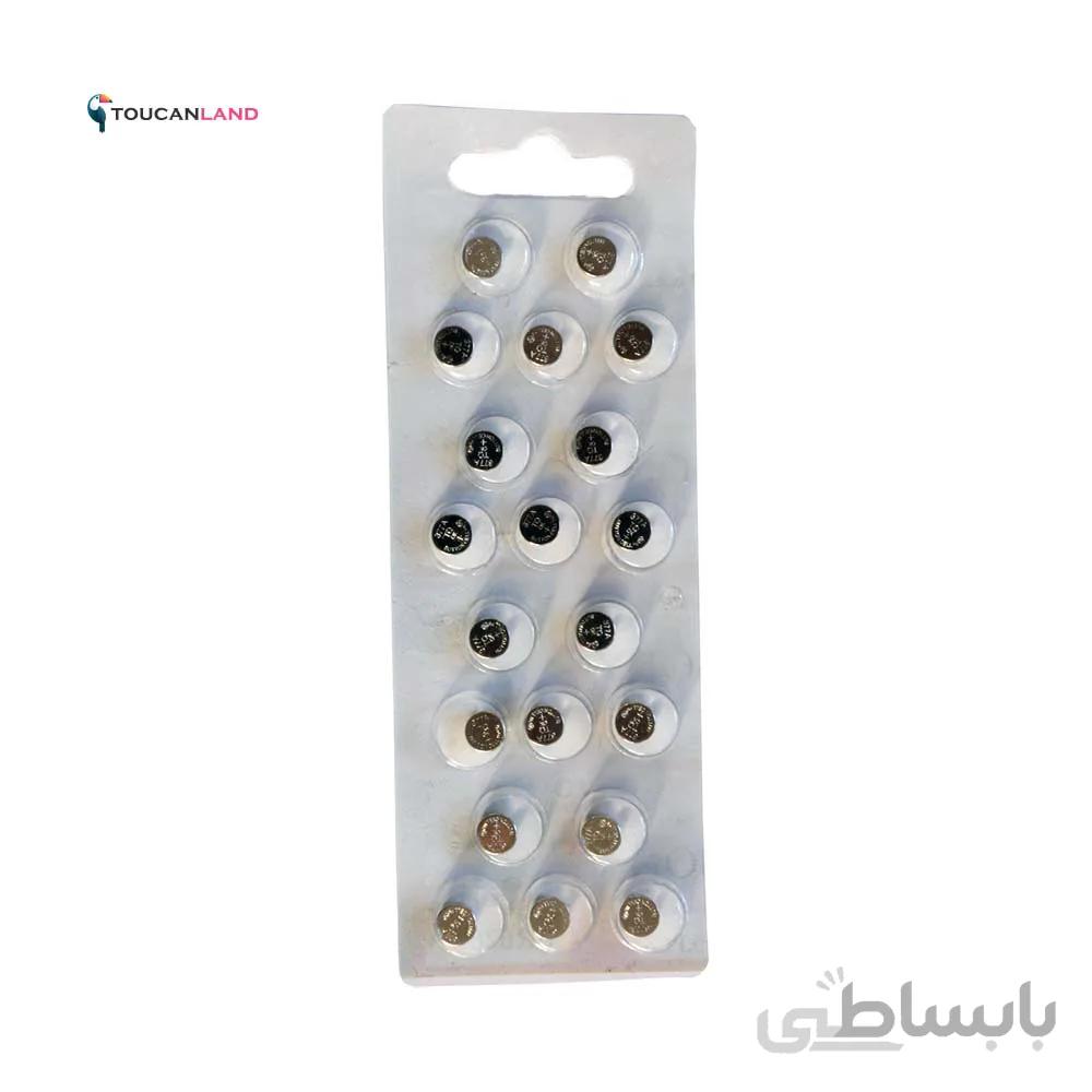 باتری سکه ای TQ 377A پک 20 عددی