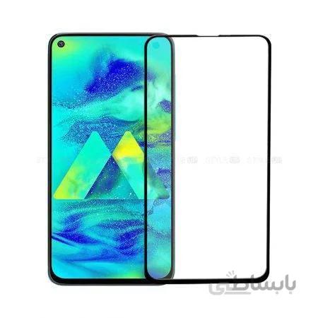 گلس محافظ تمام صفحه گوشی سامسونگ Samsung Galaxy M40 ا Samsung Galaxy M40 Full Cover Glass Screen Protector