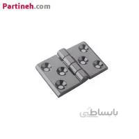 لولا فلزی تخت 7.5×5 کروم 6 سوراخ ساده مدل 099/3CR-S برند رز ایران ا Partineh.com