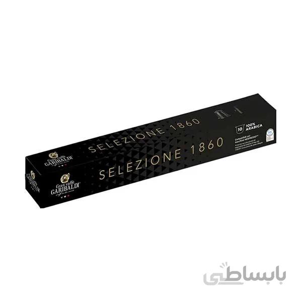کپسول قهوه سلیزیونه ۱۸۶۰ گاریبالدی بسته ۱۰ عددی