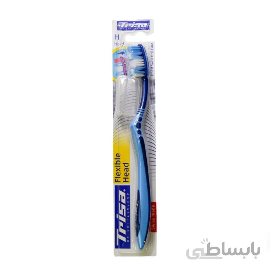 مسواک فلکسیبل هد با برس سخت تریزا همراه با محافظ