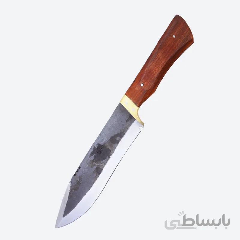 کارد شکاری و طبیعت گردی دسته چوبی
