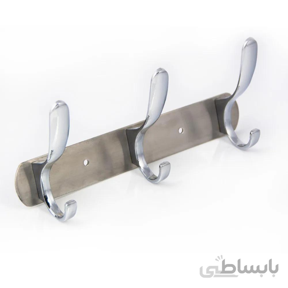 رخت آویز سه شاخه استیل CE3
