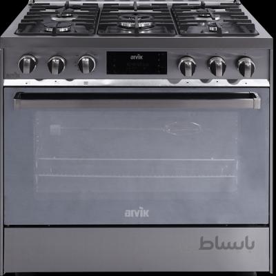 اجاق گاز فردار ارویک مدل 730 استیل ا Arvik