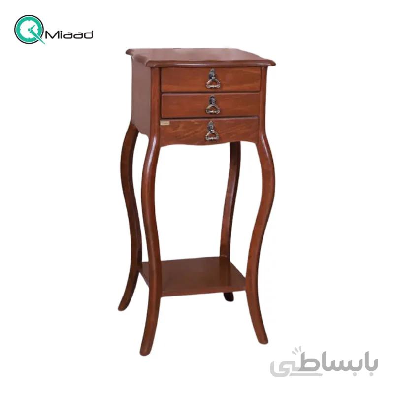 میز تلفن چوبی آکاژو مدل 06