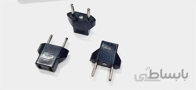 مبدل برق دوشاخه دو به دو ا 2x2 power Converter