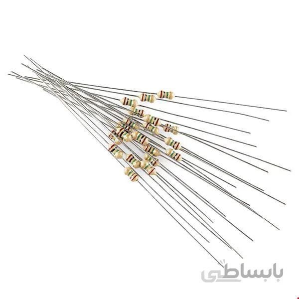 مقاومت3.9 کیلو اهم - 1/4 وات - بسته 10 تایی