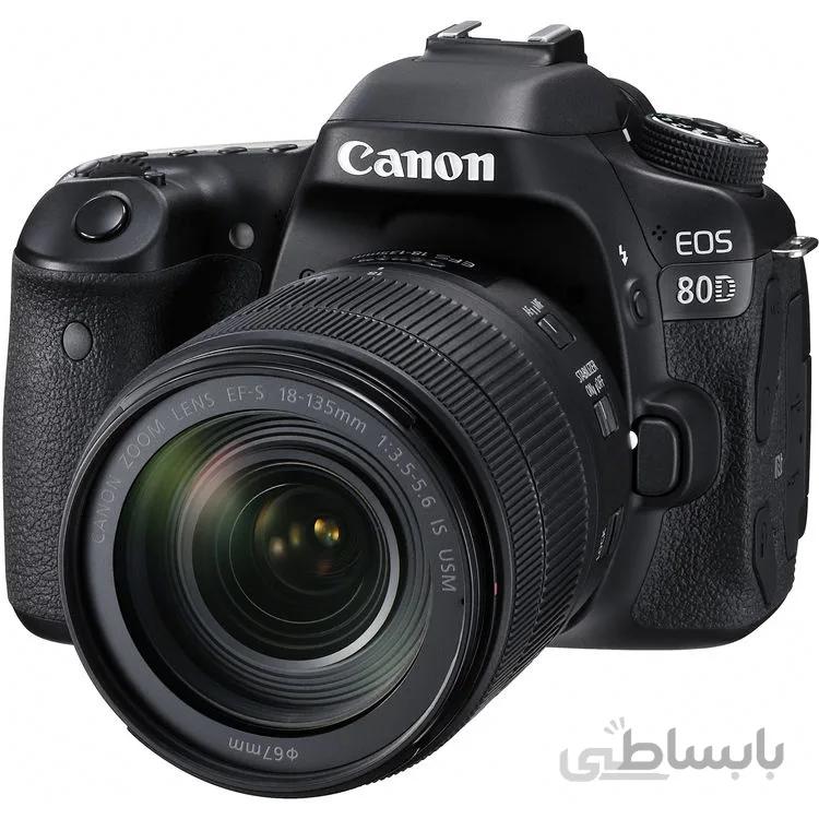 دوربین عکاسی canon 80D kit 18-135mm usm
