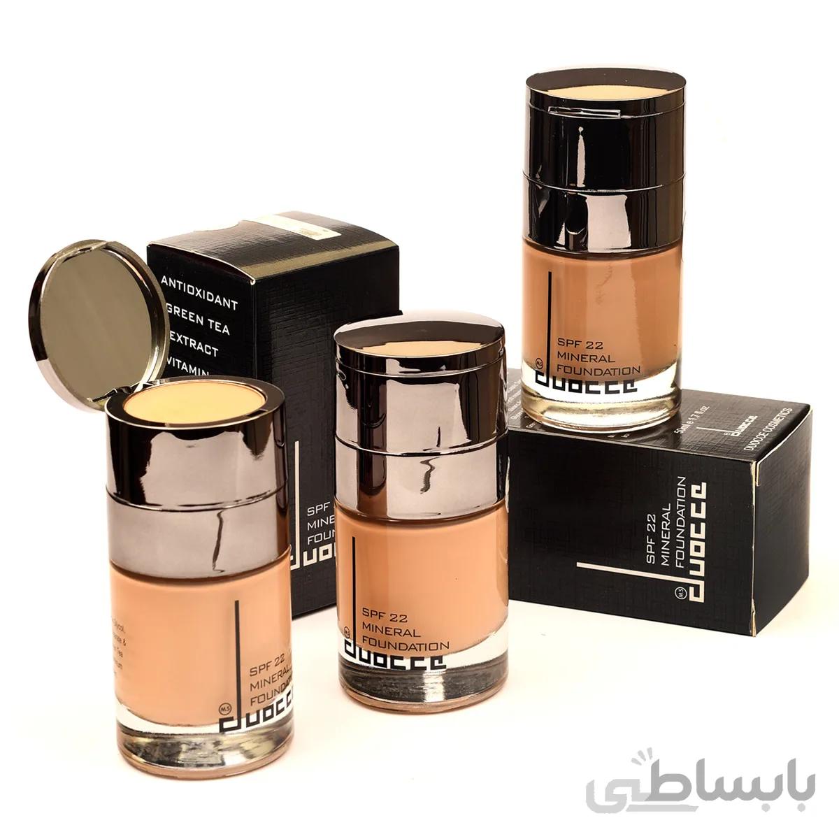 کرم پودر گیاهی چای سبز کانسیلر دار دوسه doucce