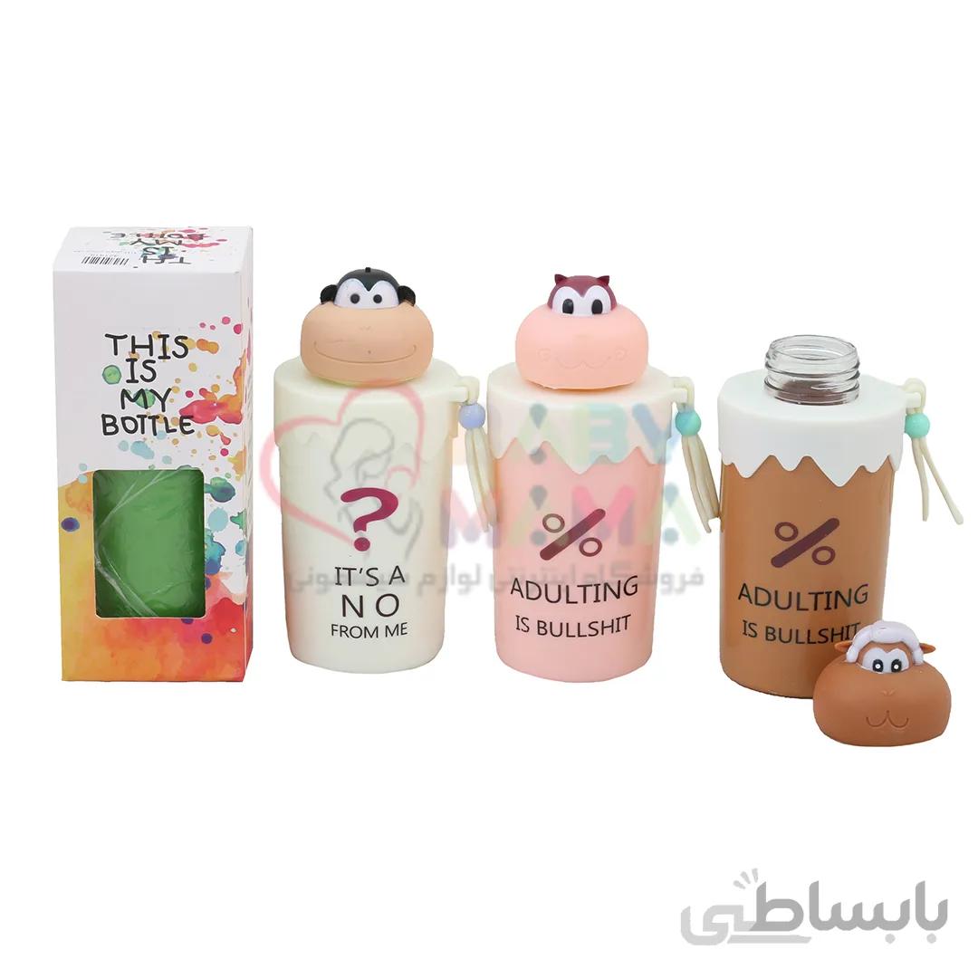 قمقمه شیشه ای مدل عروسکی