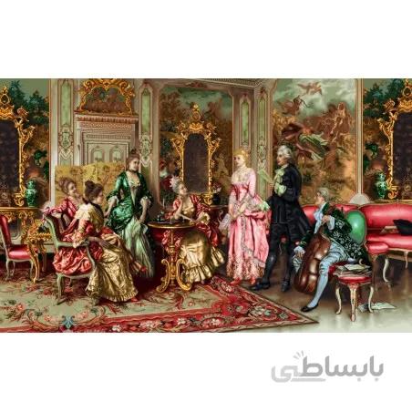 نخ و نقشه تابلو فرش طرح فرانسوی کد 167