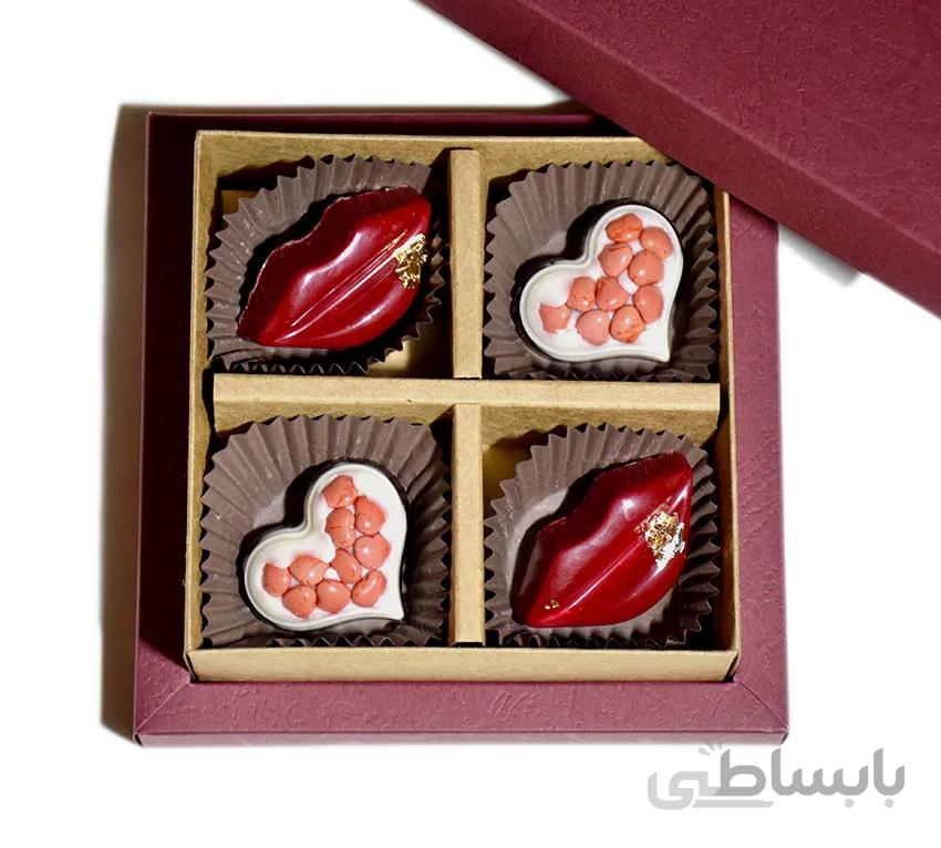 باکس شکلات دست سازعشق