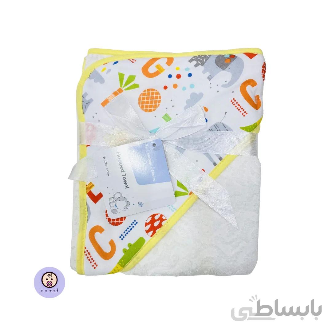 حوله کلاه دار Best mothers choice کد 01