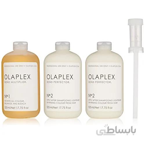 پک اولاپلکس (OLAPLEX) ۵۲۵ میلی لیتر ساخت امارت