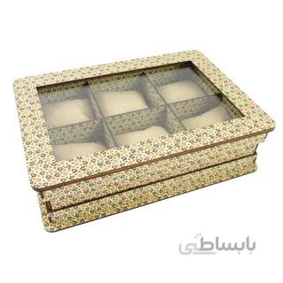 جعبه ساعت 6 عددی پارلا گوهر کد 3531 ا قیمت به شرط خرید تیمی