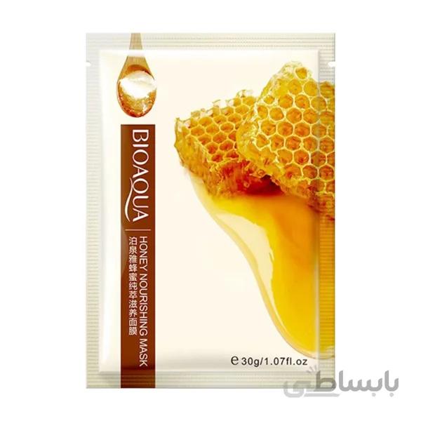 ماسک ورقه‌ ای صورت عسل بیو آکوا