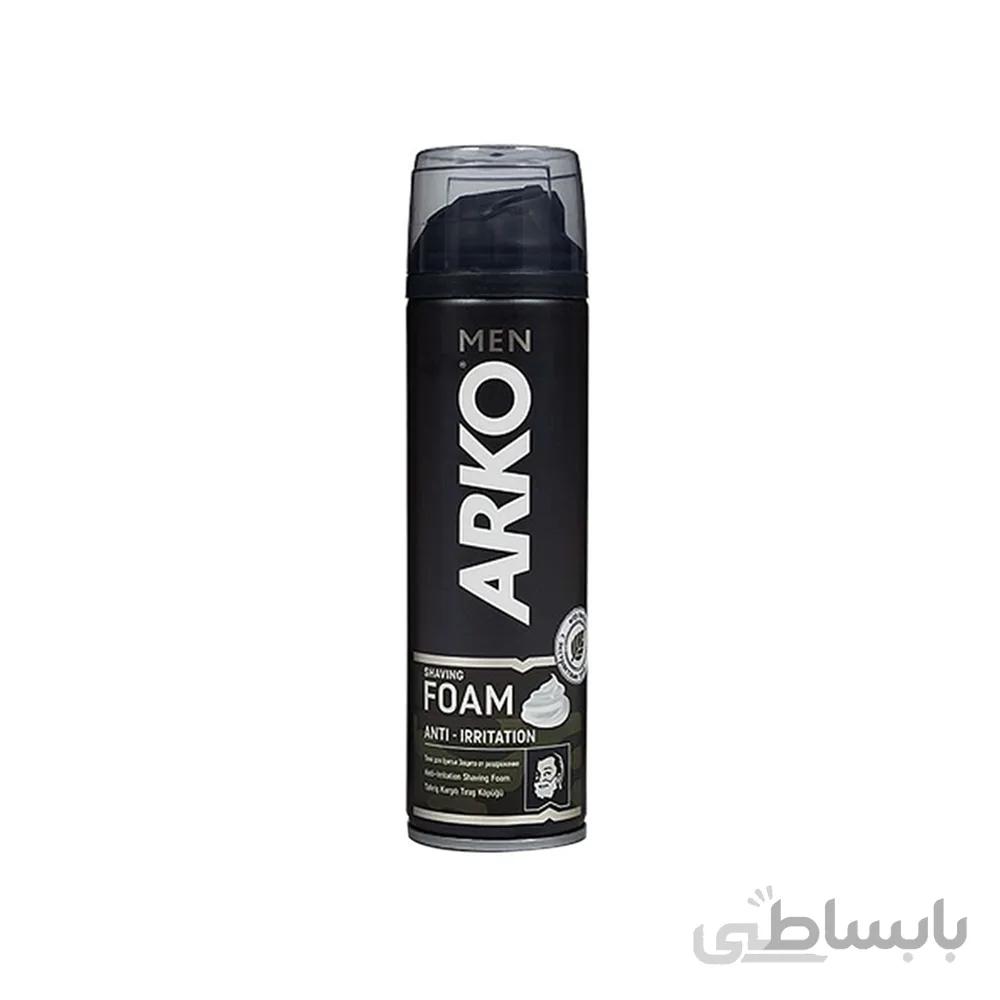 فوم اصلاح آرکو مدل Anti Irritation حجم ۲۰۰ میل